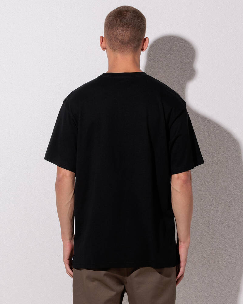 Rip Curl Script Panel T-Shirt for Mens