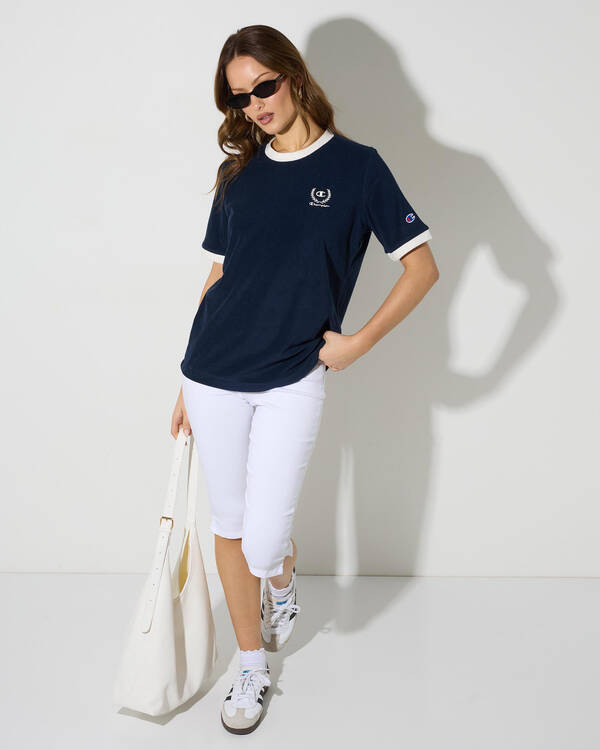 Champion Club Terry T-Shirt for Womens