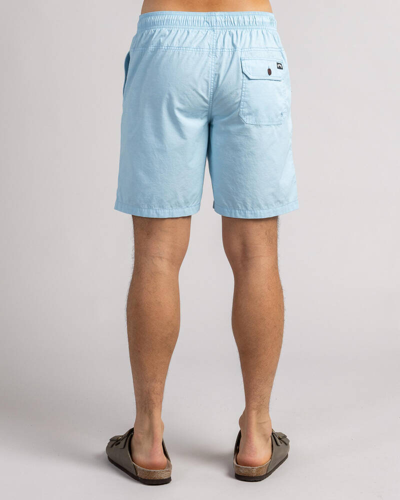 Billabong Slub Elastic 18" Walk Shorts for Mens