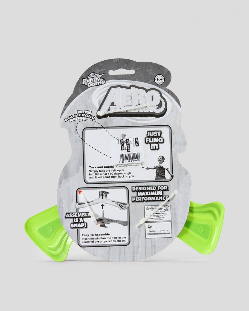 Get It Now Boomerang Helicopter Toy for Unisex