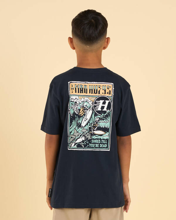 The Mad Hueys Boys' Shred Til You're Dead T-Shirt for Mens