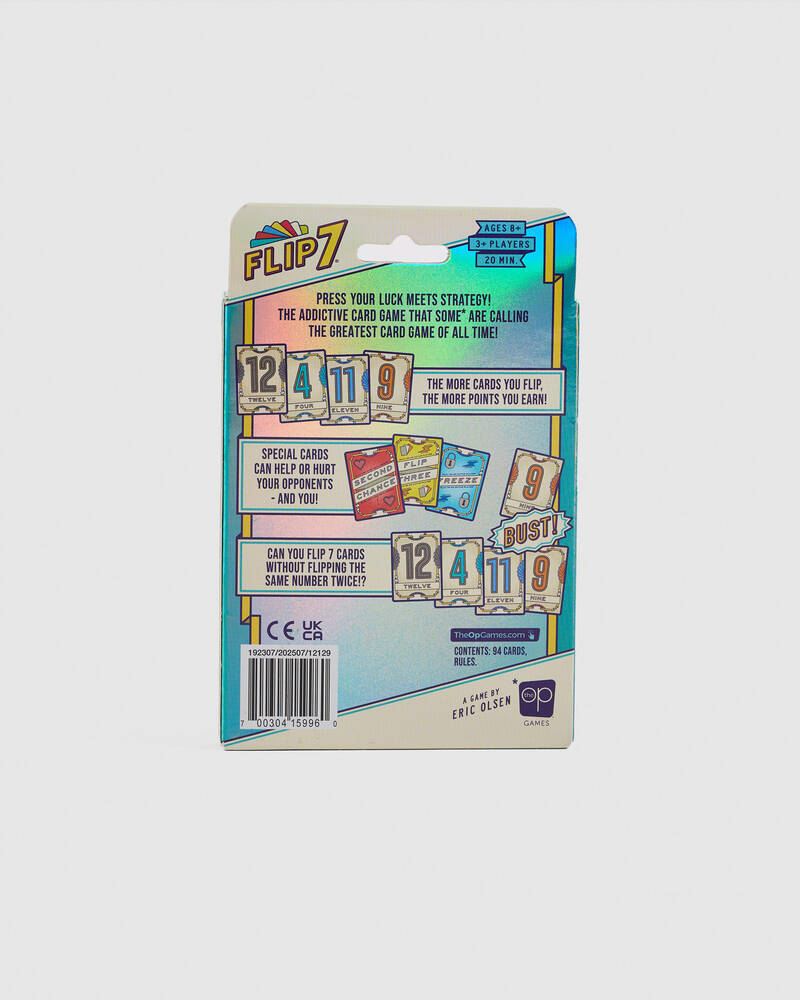 VR Distribution Flip 7 Card Game for Unisex