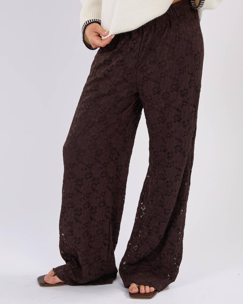 Mooloola Girls' Meli French Lace Pants for Womens