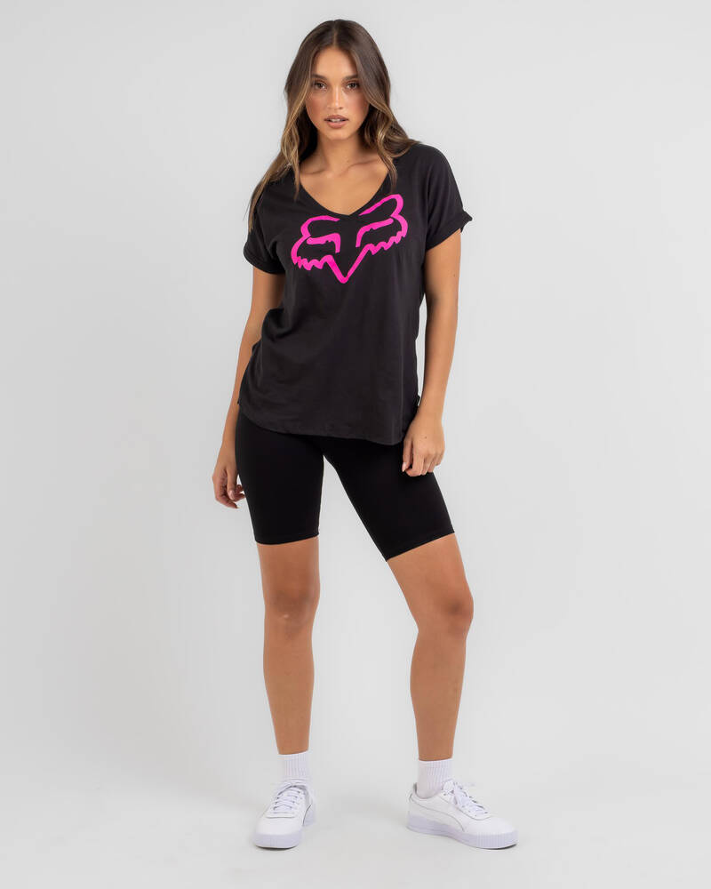 Fox Boundary SS Top for Womens