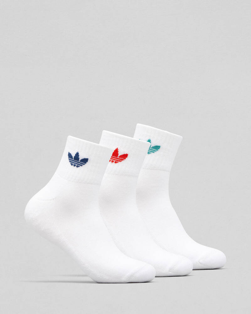 adidas Womens Trefoil Coloured Sock Pack for Womens
