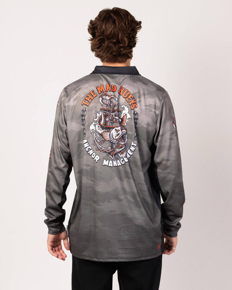The Mad Hueys Anchor Management Fishing Shirt for Mens