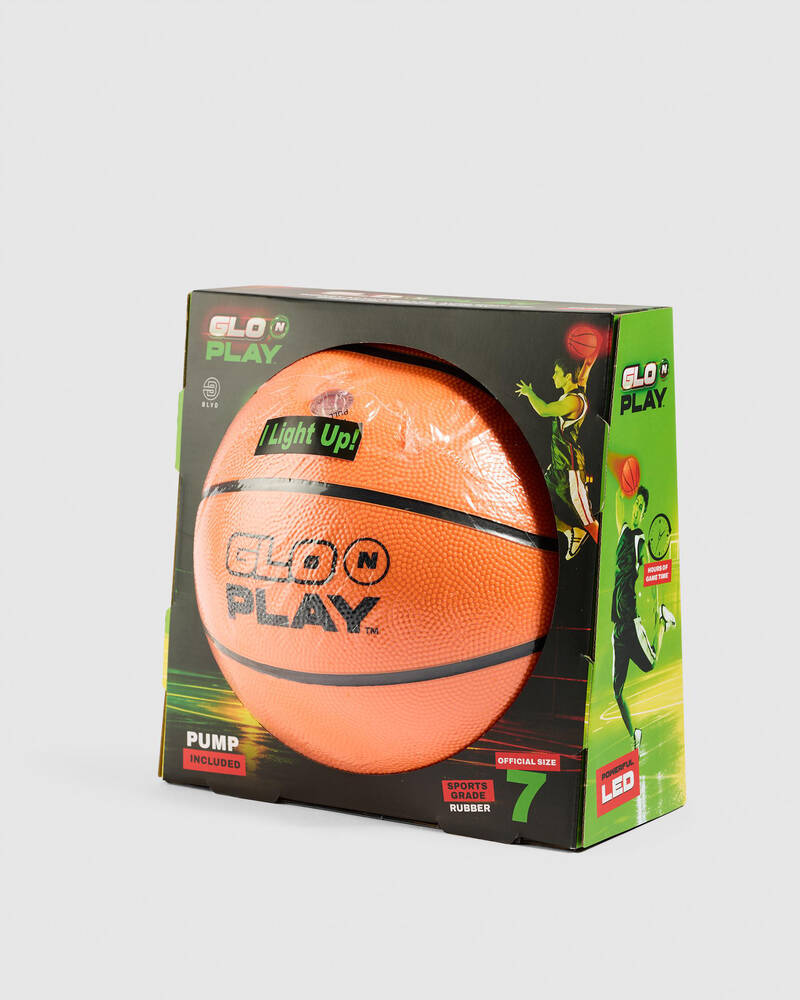 Get It Now Glo N Play LED USB-C Recharge Basketball for Unisex