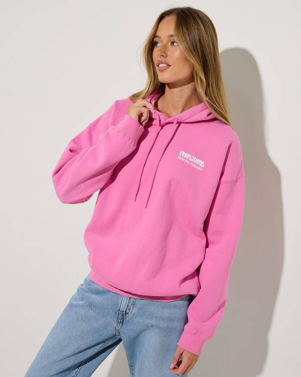 Rip Curl Surf Puff Heritage Hoodie for Womens