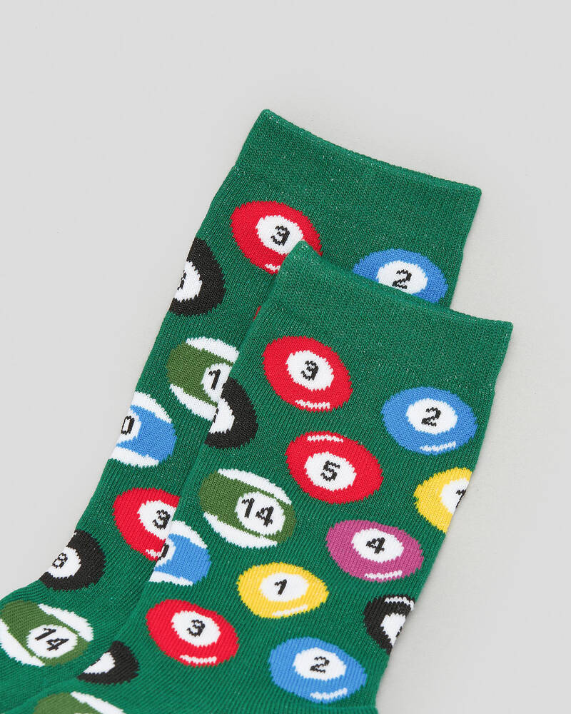 Lucid 8 Ball Crew Socks for Mens