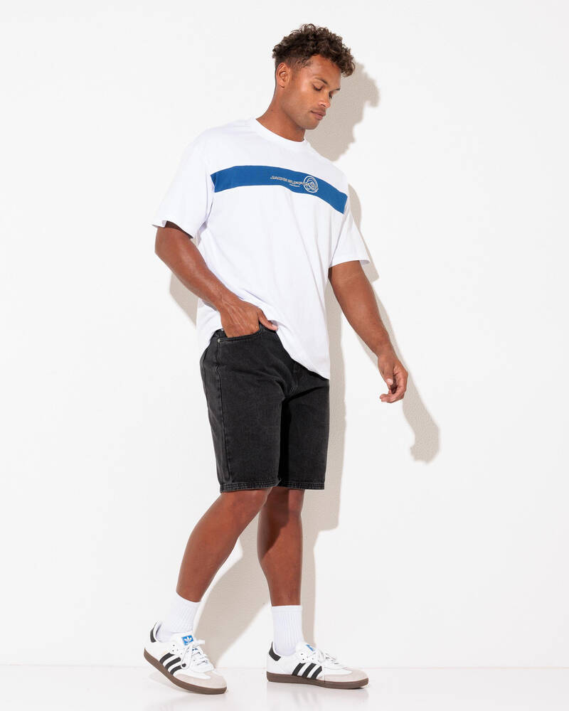 Jacks Rudimental Denim Shorts for Mens