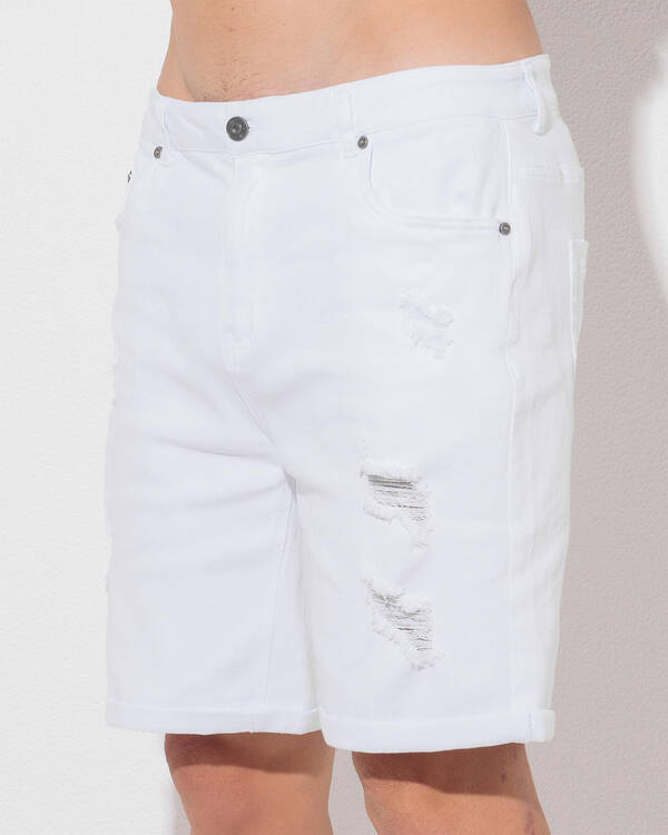 Lucid Capsule Denim Walk Shorts for Mens