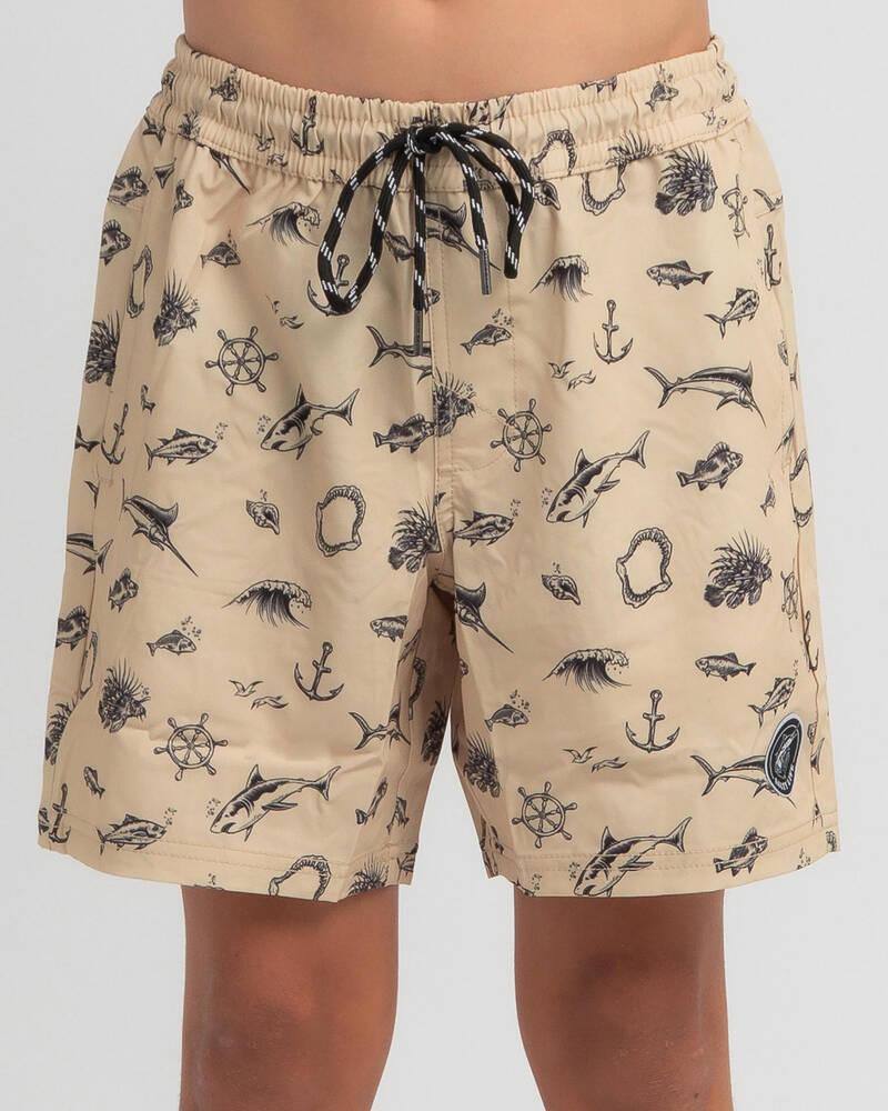 Salty Life Boys' Depths Mully Shorts for Mens