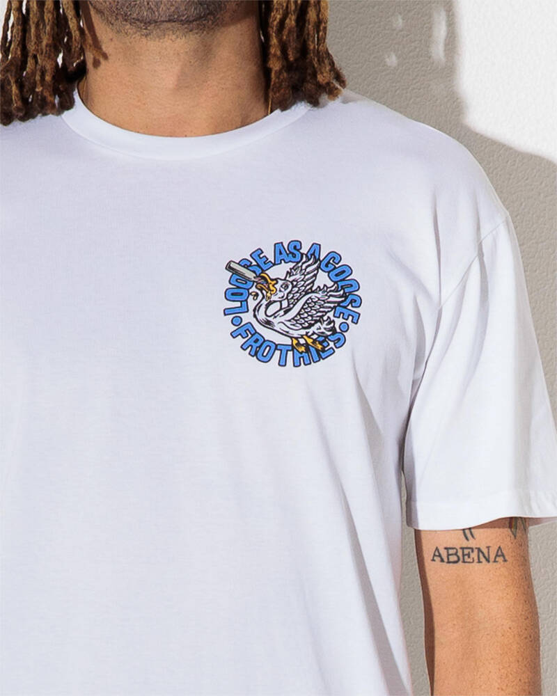 Frothies Loose Goose T-Shirt for Mens