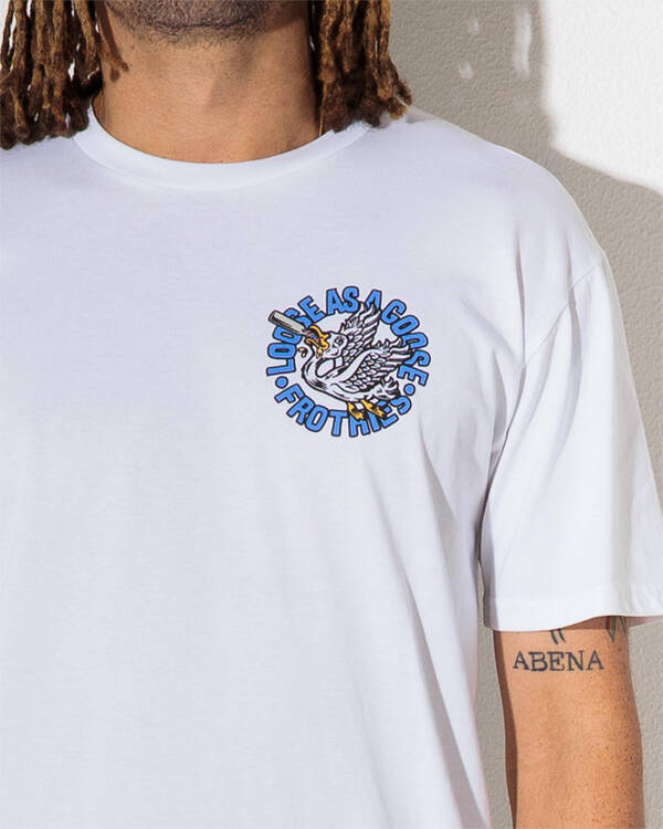Frothies Loose Goose T-Shirt for Mens
