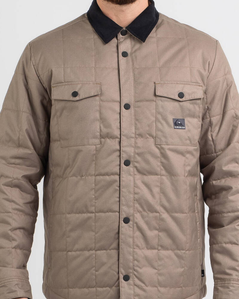 Quiksilver Broken Nose Quilted Truckers Jacket for Mens