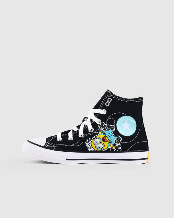 Converse Boys' Minions Chuck Taylor All Star Hi Tops Shoes for Mens