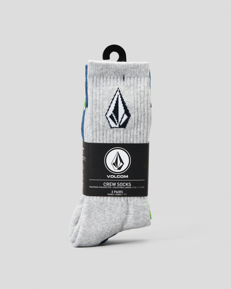 Volcom Full Stone Socks 3 Pack for Mens