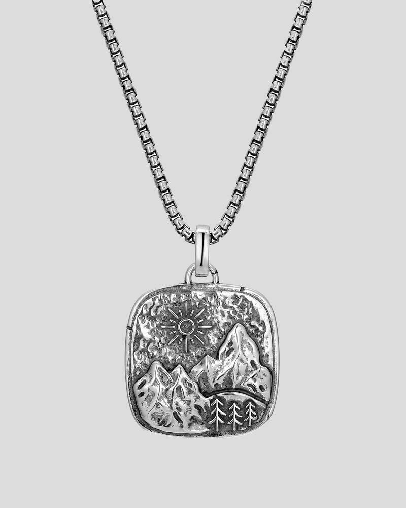 Drift Culture Mountain Necklace for Mens