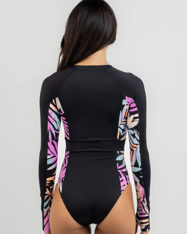Roxy Active Long Sleeve Front Zip Surfsuit for Womens