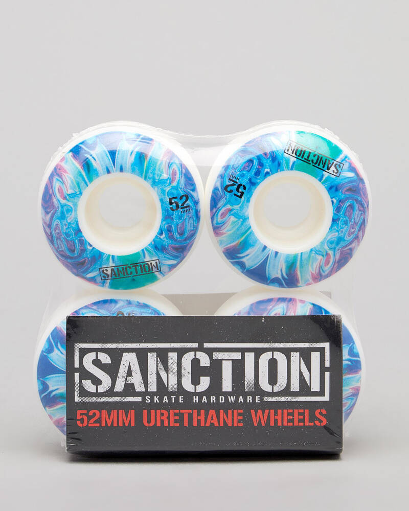 Sanction Compass 52mm Skateboard Wheel Pack for Unisex