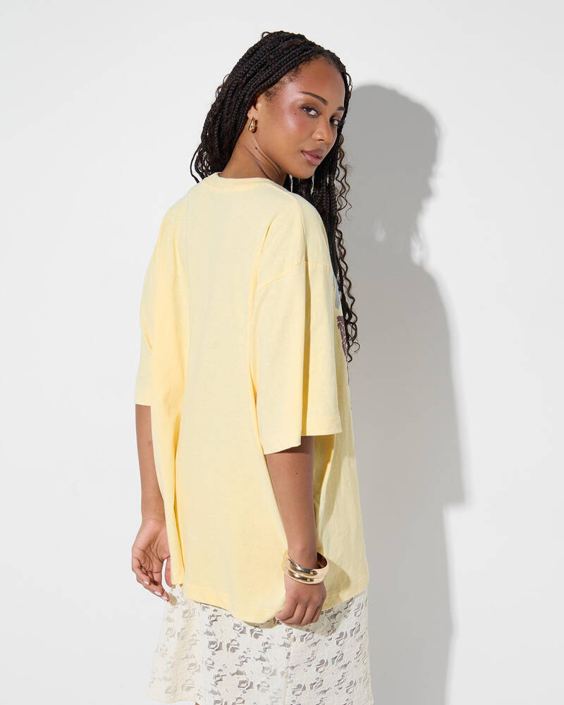 All About Eve Positano Oversized T-Shirt for Womens