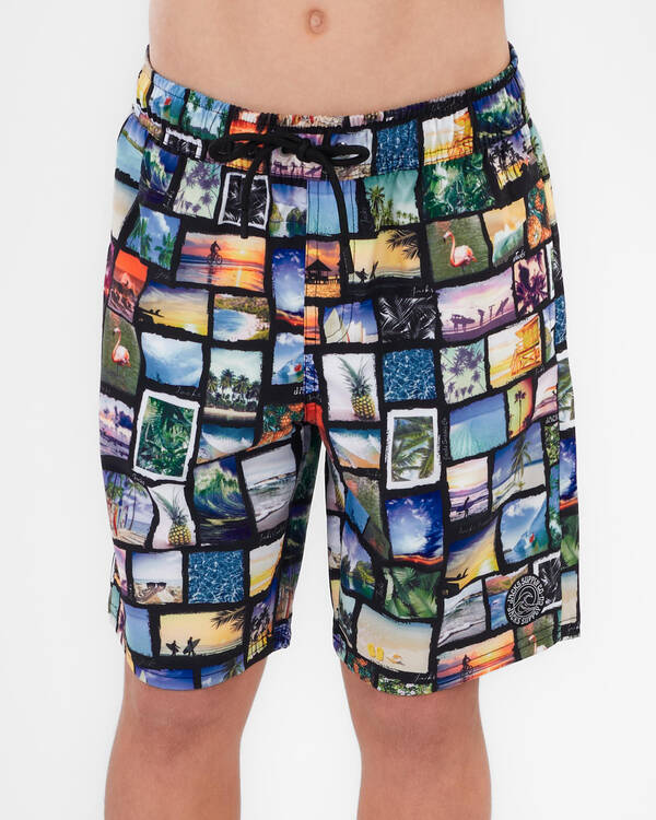 Jacks Boys' Holiday Mode Elastic Waist Shorts for Mens