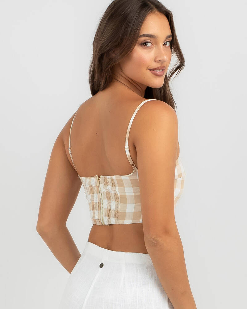 Love Luxe Indianna Crop Top for Womens