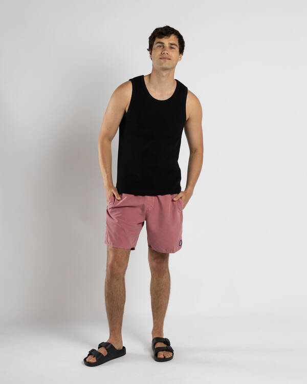 Volcom Center Trunk 17" Board Shorts for Mens