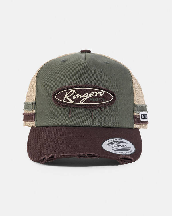 Ringers Western Worn Out Deep Fit Trucker Cap for Mens