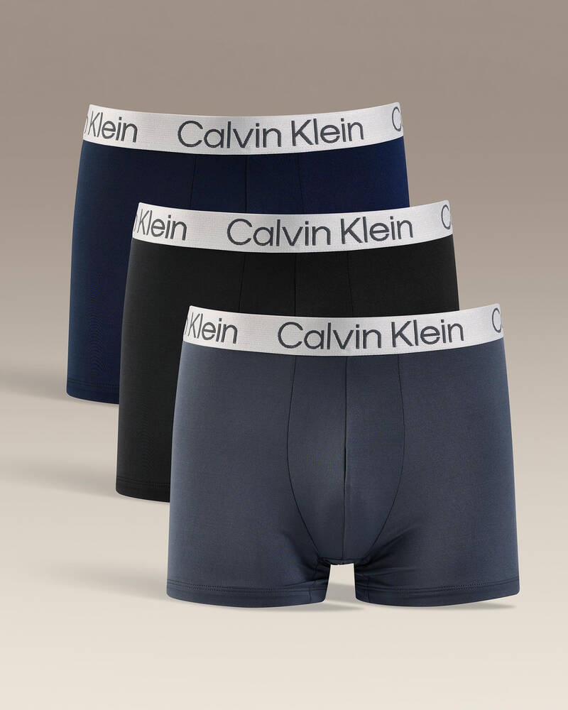 Calvin Klein Chromatic Trunk 3 Pack for Mens