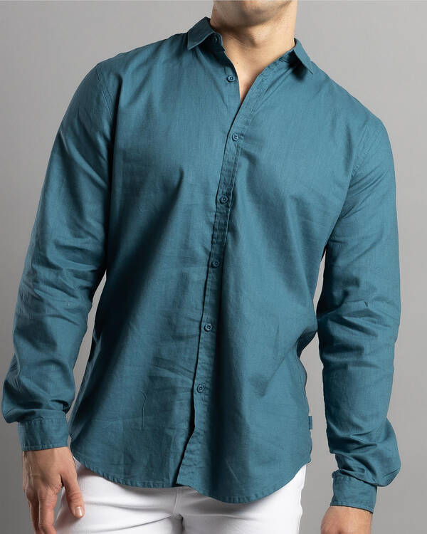 Skylark Hemp Long Sleeve Shirt for Mens