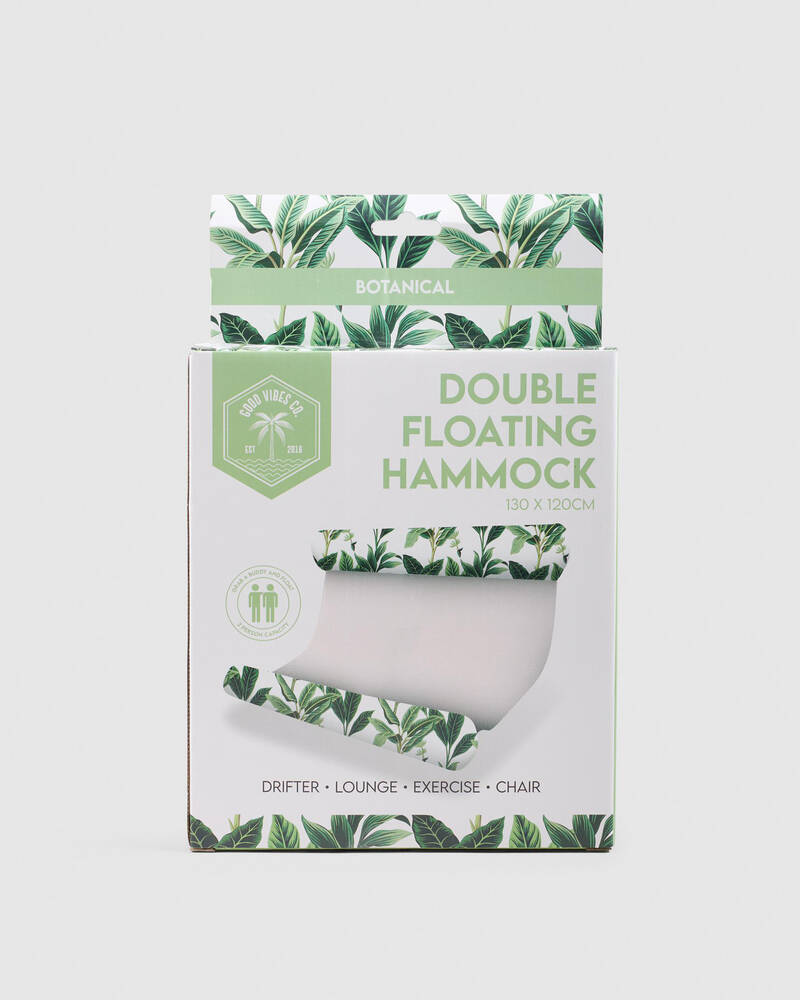 Get It Now Leaf Double Floating Hammock for Unisex