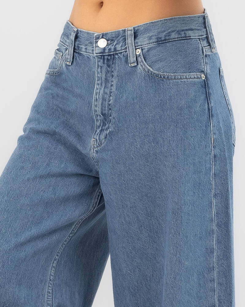 Calvin Klein Low Rise Loose Jeans for Womens
