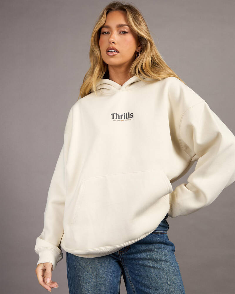 Thrills Road To Paradise Cocoon Hoodie for Womens