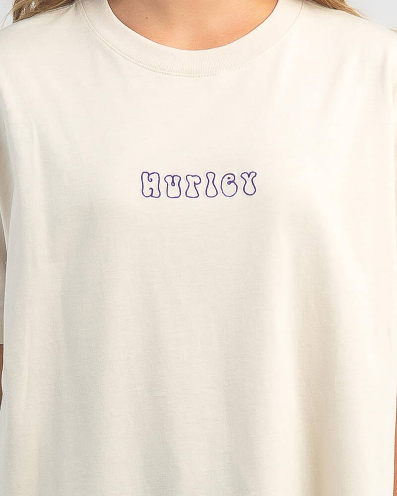 Hurley Issey Oversized T-Shirt for Womens