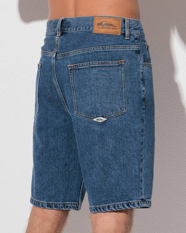 Quiksilver Aqua Cult Denim Shorts for Mens