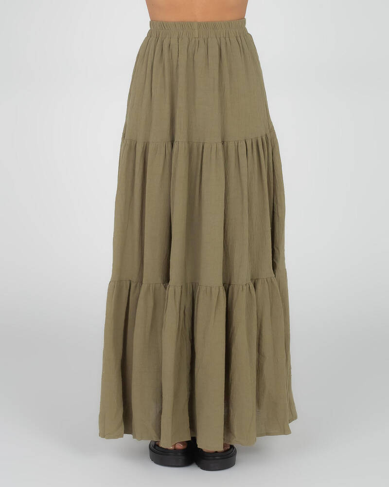 Mooloola Dusk Maxi Skirt for Womens