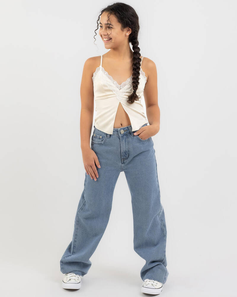 Ava And Ever Girls' Wilhelmina Lace Cami Top for Womens