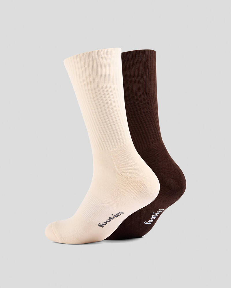 FOOT-IES Corona Tropics Sneaker Socks 2 Pack for Mens