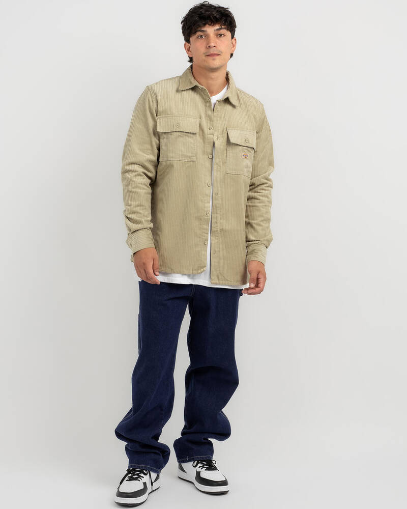 Dickies Houston Corduroy Long Sleeve T-Shirt for Mens