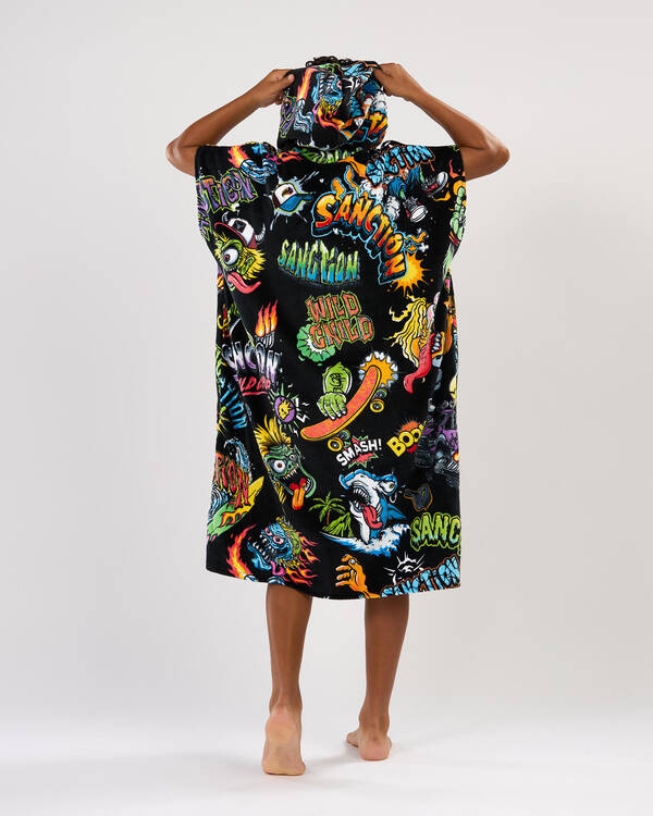 Sanction Boys' Blare Hooded Towel for Mens
