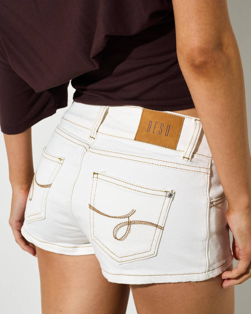 DESU Austin Micro Denim Shorts for Womens