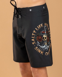 Salty Life Boys' Tricky Board Short for Mens image number null
