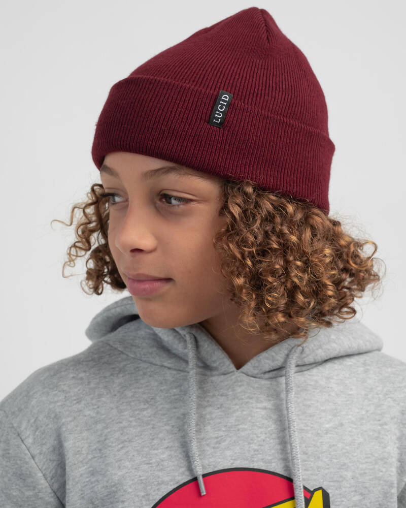 Lucid Boys' Enigma Slouch Beanie for Mens