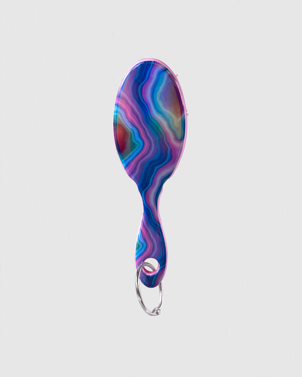 Wet Brush Fantastic Voyage Hair Brush Key Chain for Womens