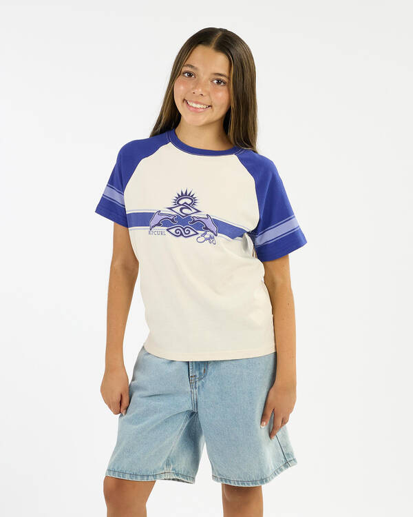 Girls' Dolphin Archive Relaxed T-Shirt