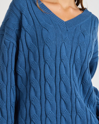 Ava And Ever Cambridge V Neck Knit Jumper for Womens image number null