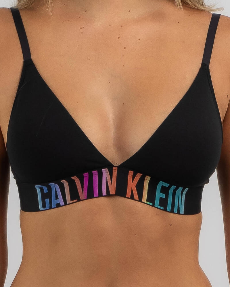 Calvin Klein Intense Power Pride Triangle Bralette for Womens