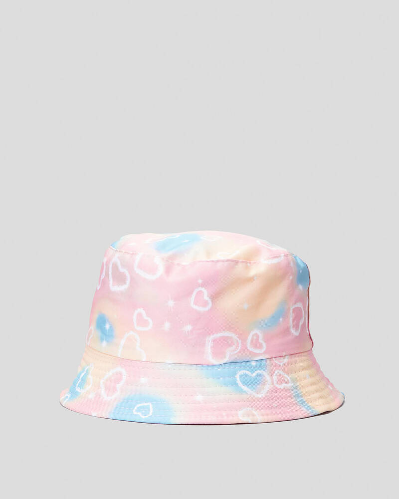 Mooloola Toddlers' Hearts Bucket Hat for Womens