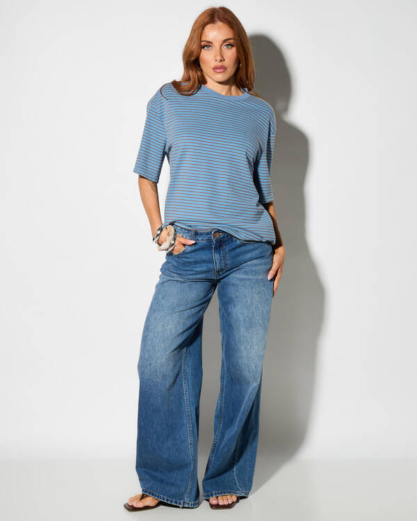DESU Soho Wide Leg Jeans for Womens